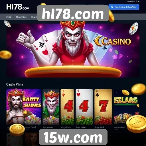 Jogos de cassino digitais apresentam novas opções no hI78.com